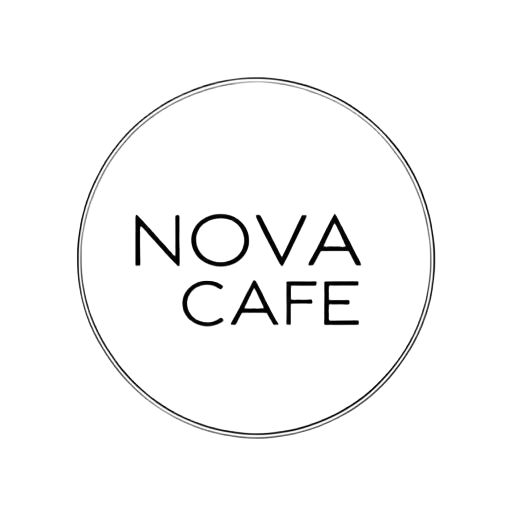 Nova Cafe logo — printing and design client of prinXt